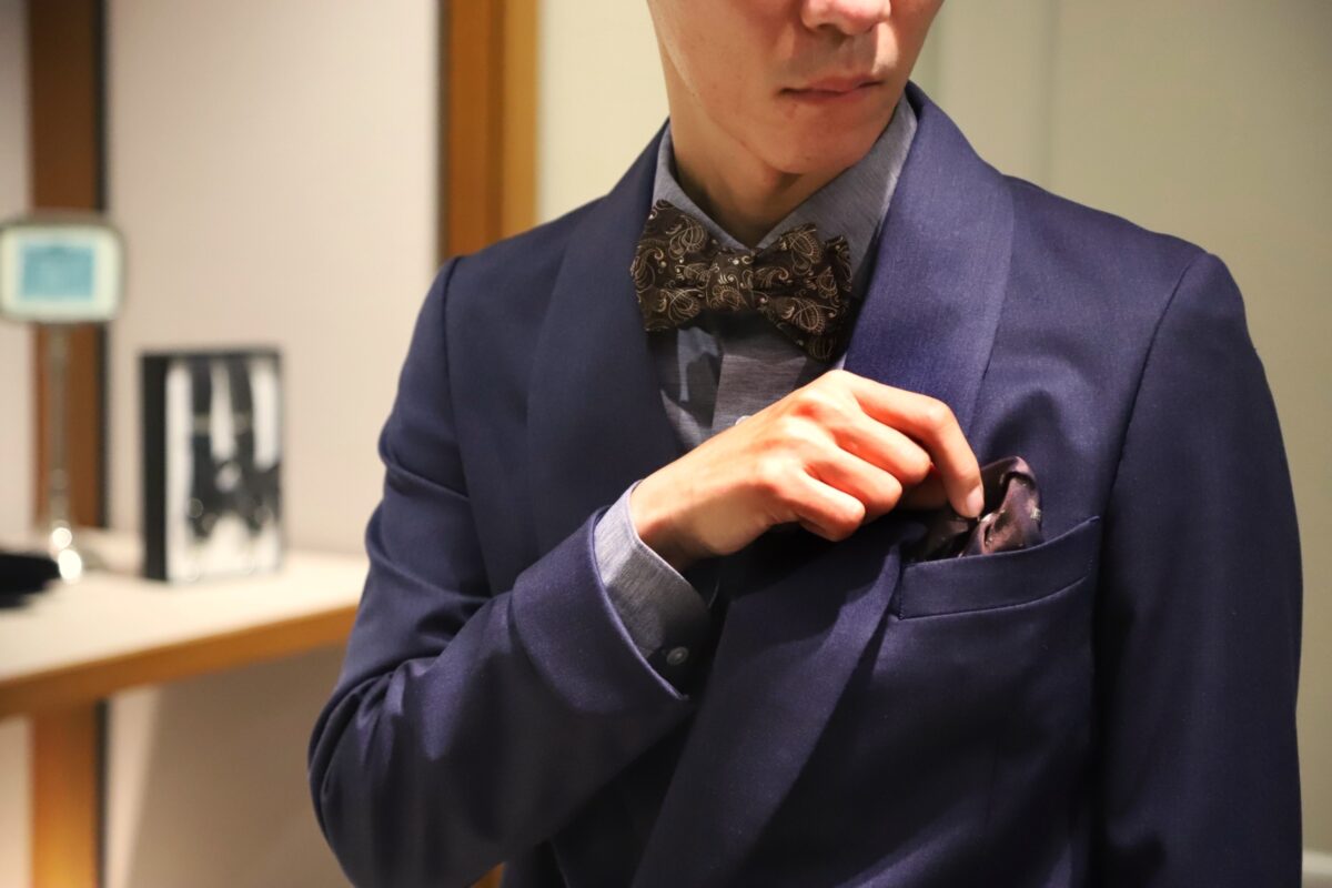 新郎様のお色直しスタイルをご紹介